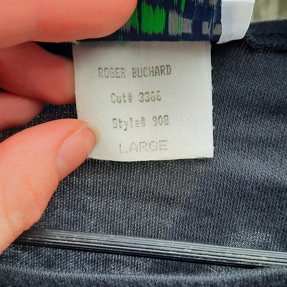 🆕️ Vintage 80s More by Roger Buchard black Skirt Set - Picture 8 of 16